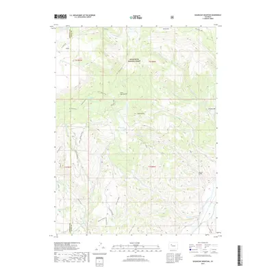 2019 Map of Sugarloaf Mountain, 2019 Print