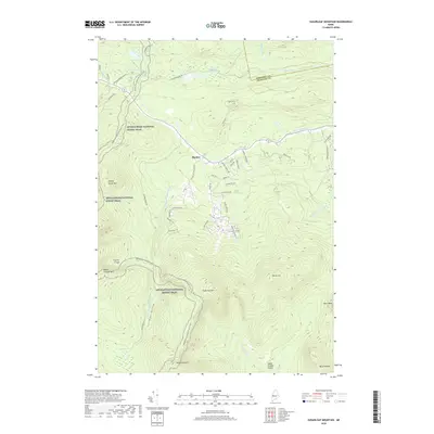 2018 Map of Sugarloaf Mountain, 2018 Print