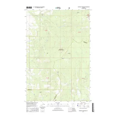 2017 Map of Sugarloaf Mountain, 2017 Print