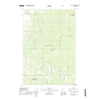 2020 Map of Sugarloaf Mountain, 2020 Print