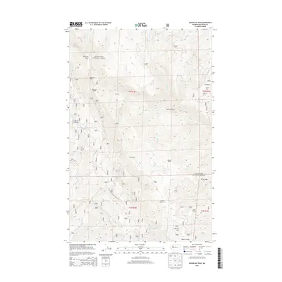 2014 Map of Sugarloaf Peak, 2014 Print