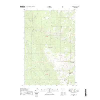 2020 Map of Sugarloaf Peak, 2020 Print