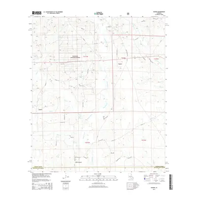 2015 Map of Sugrue, 2015 Print