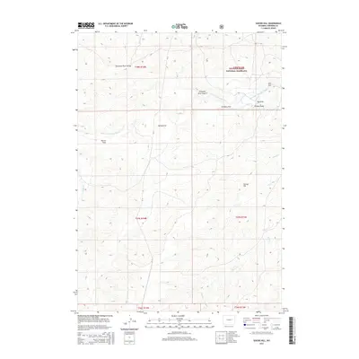 2015 Map of Suicide Hill, 2015 Print