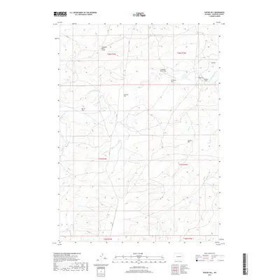 2017 Map of Suicide Hill, 2017 Print