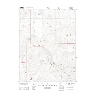 2013 Map of Suicide Mountain, 2013 Print