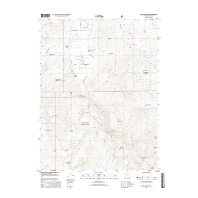 2016 Map of Suicide Mountain, 2016 Print