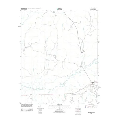 2011 Map of Sulligent, 2011 Print
