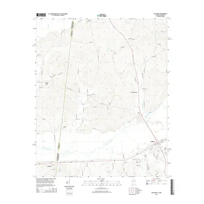 2014 Map of Sulligent, 2014 Print