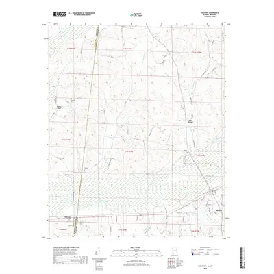 2018 Map of Sulligent, 2018 Print