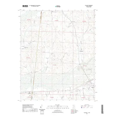 2020 Map of Sulligent, 2020 Print