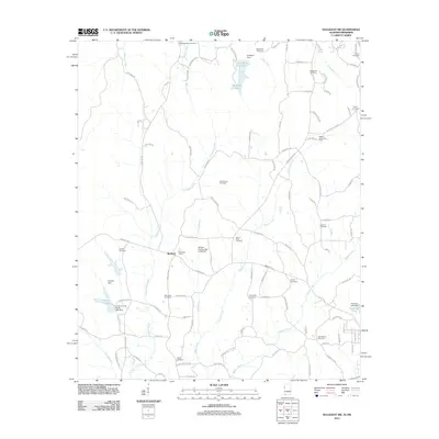 2011 Map of Sulligent SW, 2011 Print