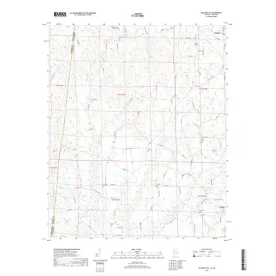 2018 Map of Sulligent SW, 2018 Print
