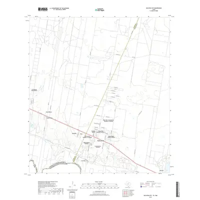 2019 Map of Sullivan City, 2019 Print