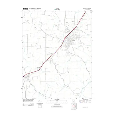 2012 Map of Sullivan, 2012 Print