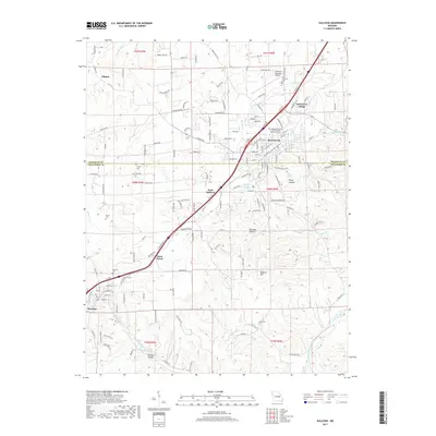 2017 Map of Sullivan, 2017 Print