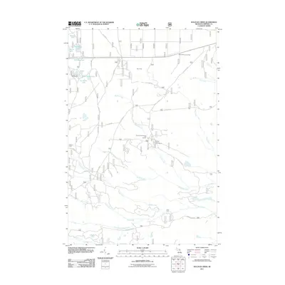 2011 Map of Sullivan Creek, 2011 Print