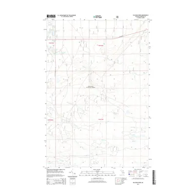 2014 Map of Sullivan Creek, 2014 Print