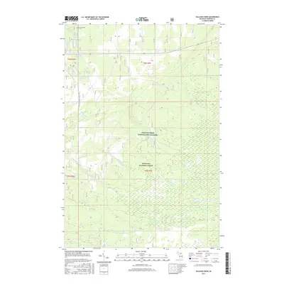2017 Map of Sullivan Creek, 2017 Print