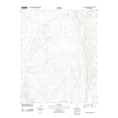 2011 Map of Sullivan Draw North, 2011 Print