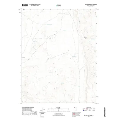 2018 Map of Sullivan Draw North, 2018 Print