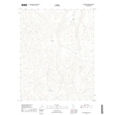 2018 Map of Sullivan Draw South, 2018 Print