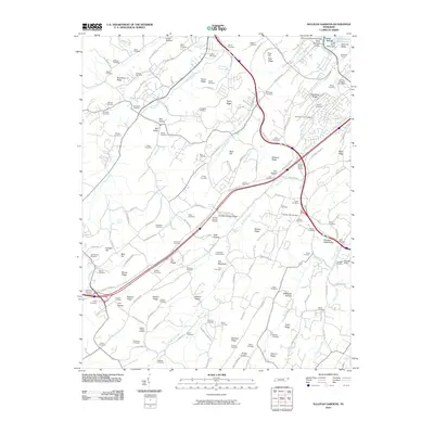 2010 Map of Sullivan Gardens, 2010 Print