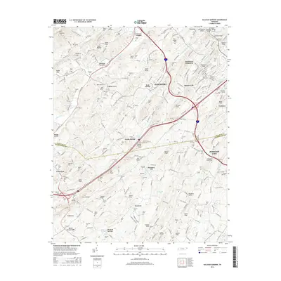 2016 Map of Sullivan Gardens, 2016 Print