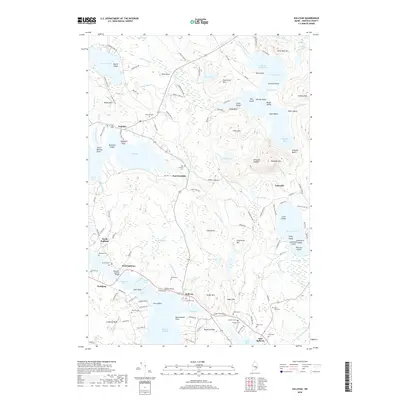 2018 Map of Sullivan, 2018 Print