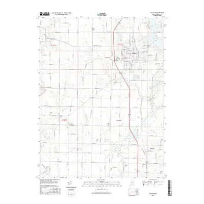 2016 Map of Sullivan, 2016 Print