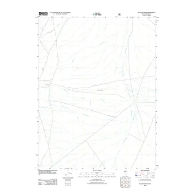2012 Map of Sullivan Wash, 2012 Print