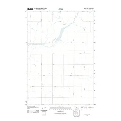 2012 Map of Sully Lake, 2012 Print