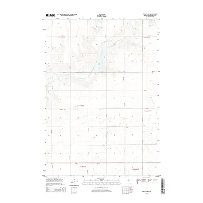 2015 Map of Sully Lake, 2015 Print