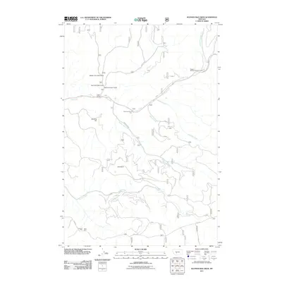 2011 Map of Sulphur Bar Creek, 2011 Print