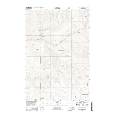 2014 Map of Sulphur Bar Creek, 2014 Print