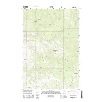 2017 Map of Sulphur Bar Creek, 2017 Print