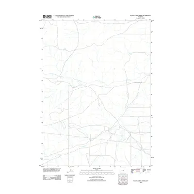 2012 Map of Sulphur Bar Spring, 2012 Print