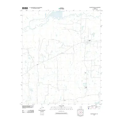 2010 Map of Sulphur Bluff, 2010 Print