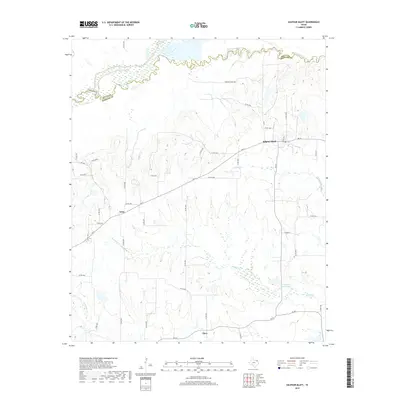 2019 Map of Sulphur Bluff, 2019 Print