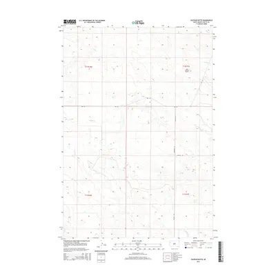 2015 Map of Sulphur Butte, 2015 Print