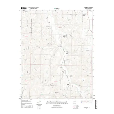 2014 Map of Sulphur City, 2014 Print