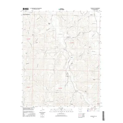 2017 Map of Sulphur City, 2017 Print