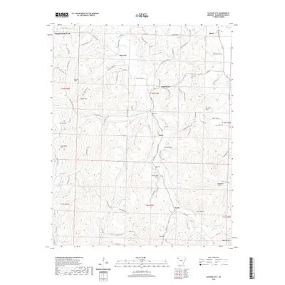 2020 Map of Sulphur City, 2020 Print