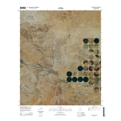 2014 Map of Sulphur Hills, 2014 Print