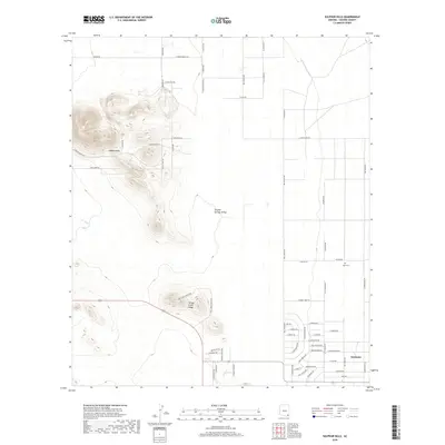 2018 Map of Sulphur Hills, 2018 Print
