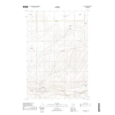 2020 Map of Sulphur Lake, 2020 Print