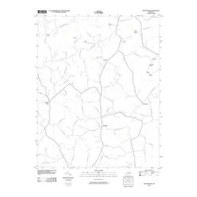 2010 Map of Sulphur Lick, 2010 Print