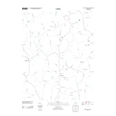 2013 Map of Sulphur Lick, 2013 Print