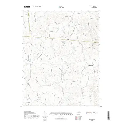 2019 Map of Sulphur Lick, 2019 Print