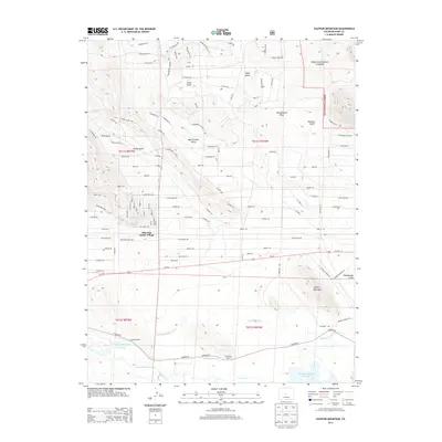 2013 Map of Sulphur Mountain, 2013 Print